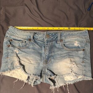 American eagle shortie shorts size 6